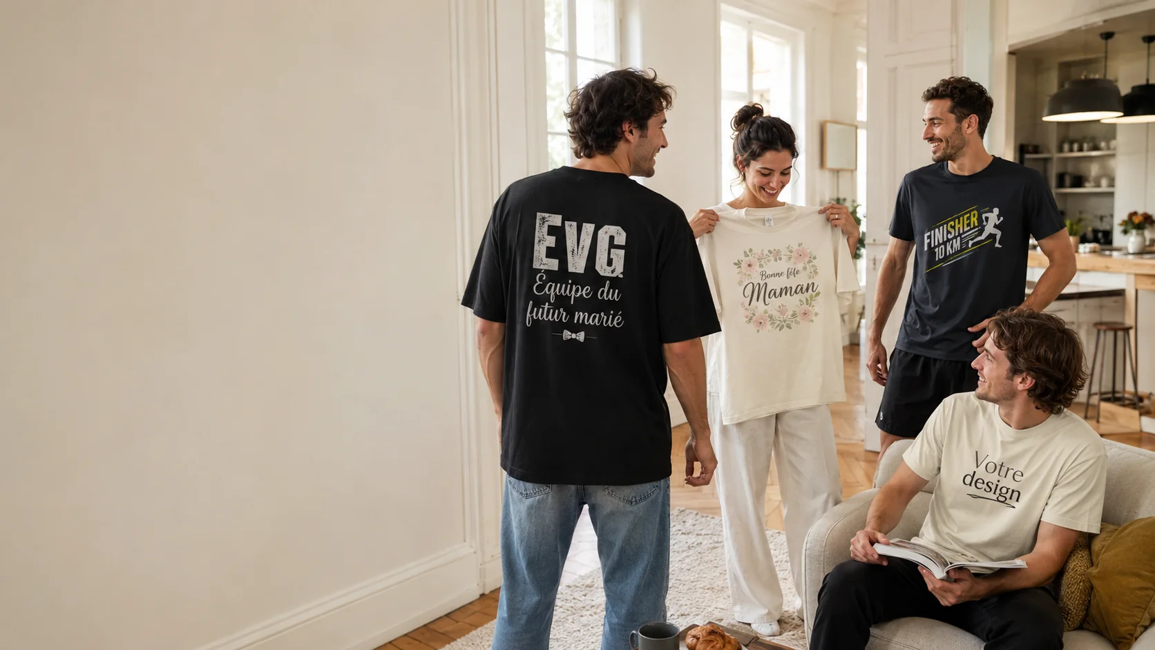 Textiles personnalisés pour toutes les occasions